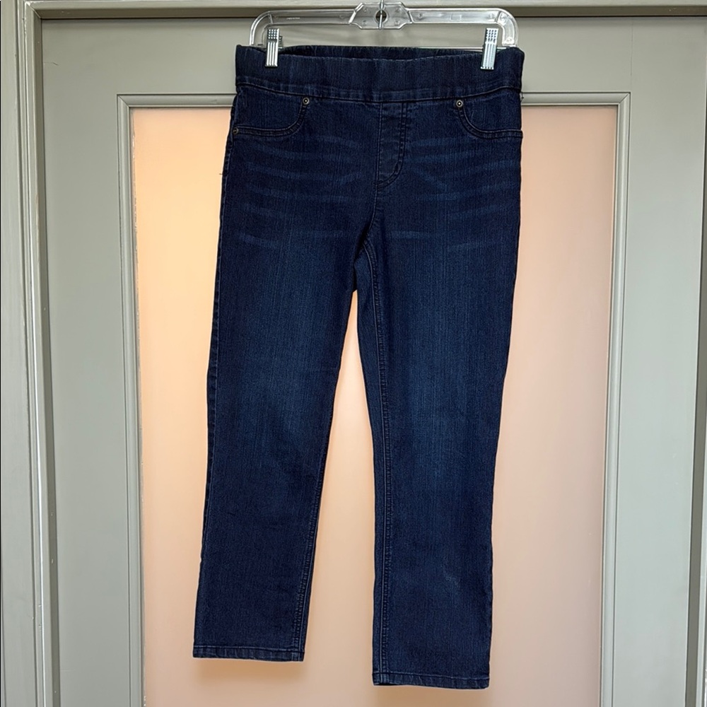 Chico's Dark Blue Capri Jeans